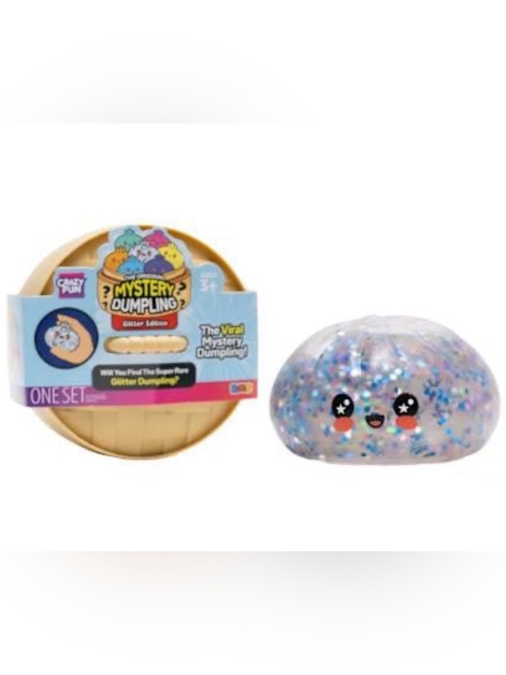 NEW EDITION RARE Original Mystery Dumpling Glitter Edition Squishy Bun RMS - Picture 2 of 6
